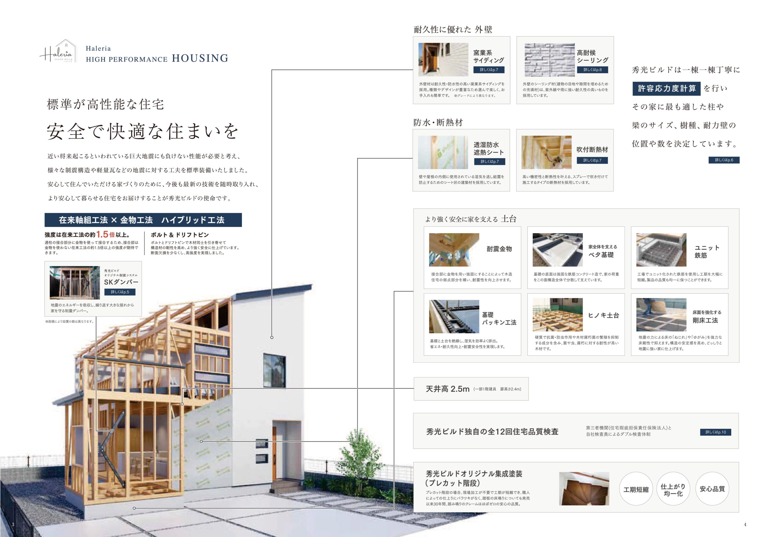 安全・安心な構造体